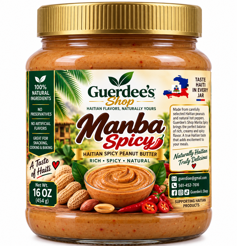 Guerdee’s Manba (Haitian Peanut Butter)