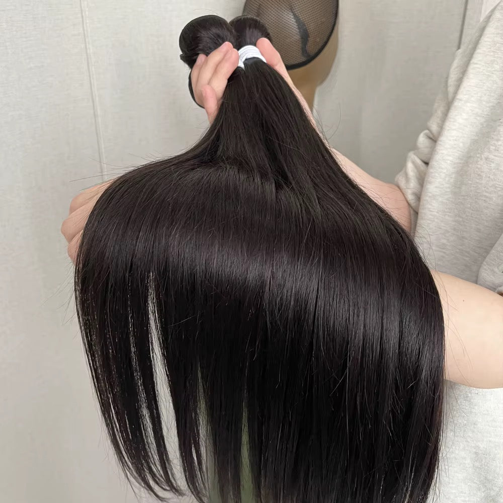 22-Inch Black Wavy Hair Extensions, Synthetic Heat-Resistant Wigs, Women DIY Hairstyle Quick Braiding Hair Buns, Natural Black Curly Hair, Halloween